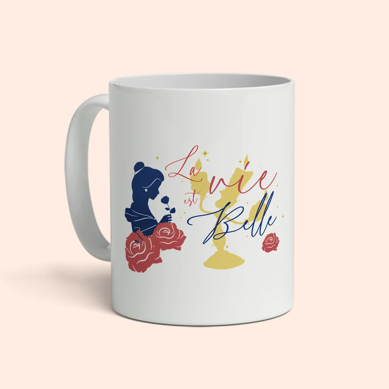 Mug "La Vie Est Belle" (La Belle & La Bête)"