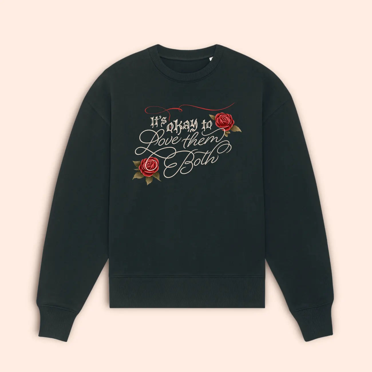 It's Okay To Love Them Both (Lettering)