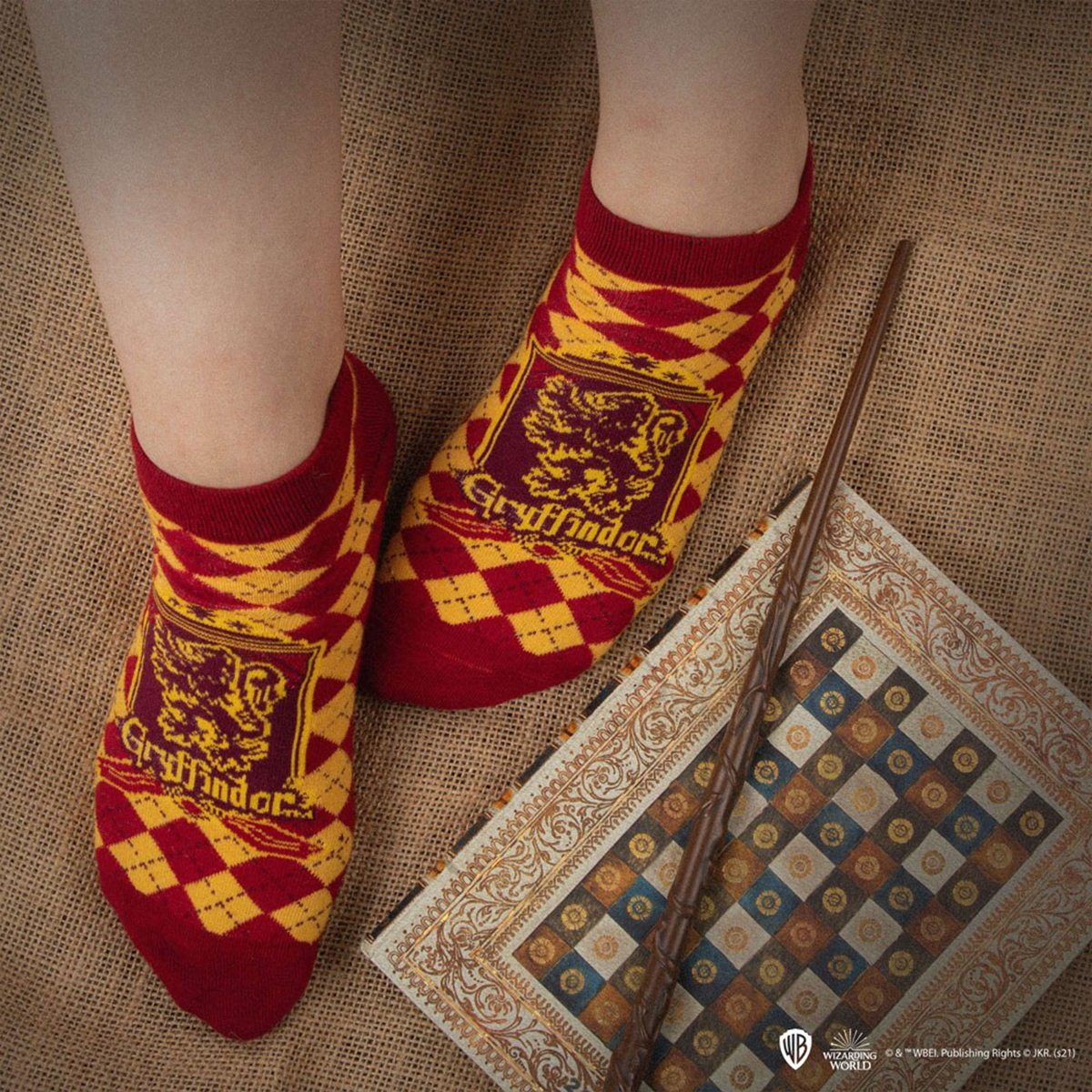 3 Paires de socquettes Gryffondor Harry Potter photo 3