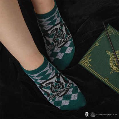 3 Paires de socquettes Serpentard Harry Potter photo 1