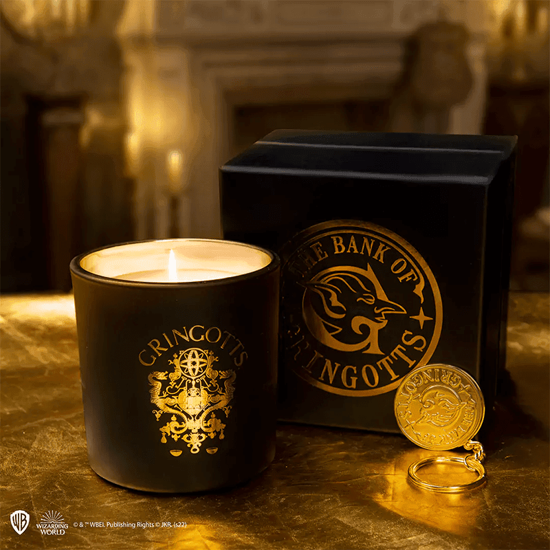 Photo Bougie Gringotts et porte-clés - Harry Potter