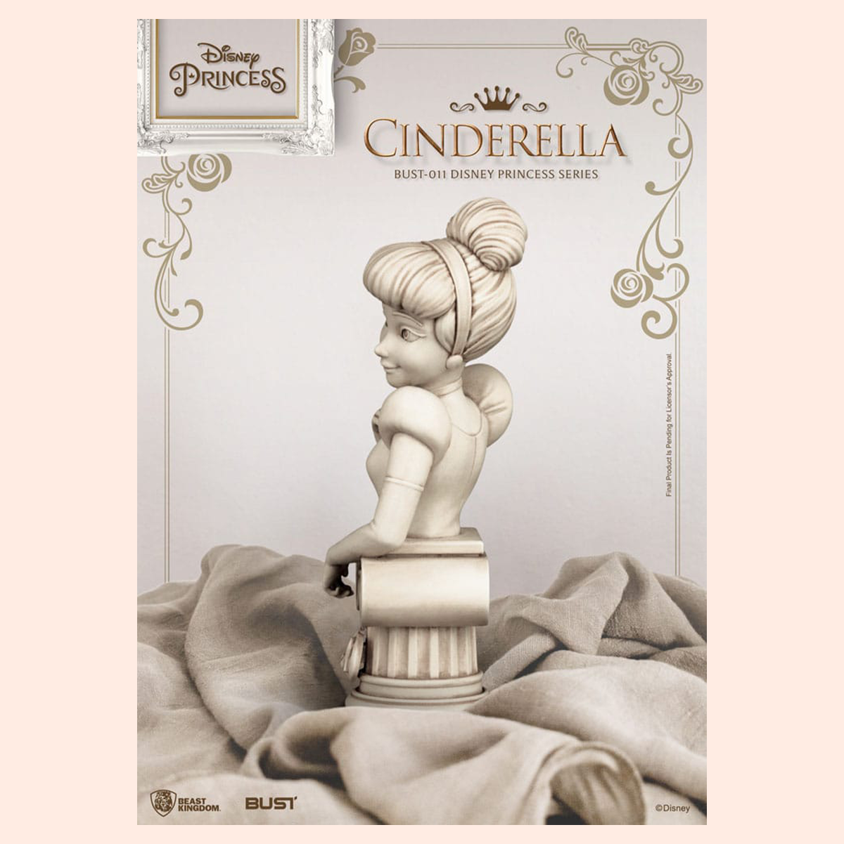 Buste Cendrillon 15 cm – Collection Disney 2