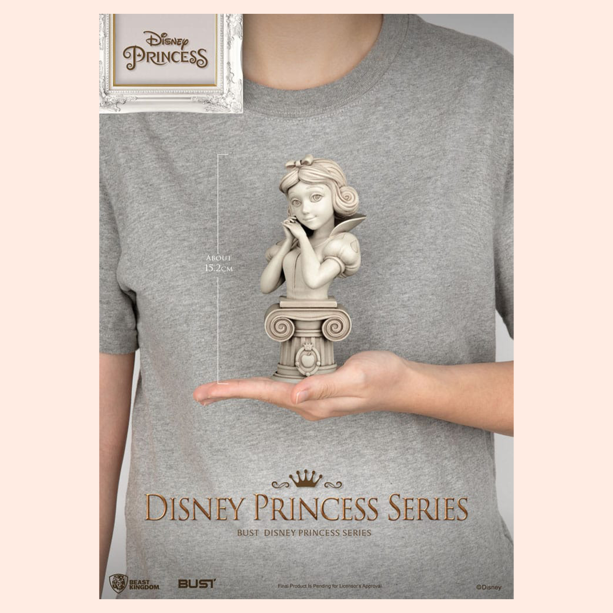 Buste Cendrillon 15 cm – Collection Disney 3