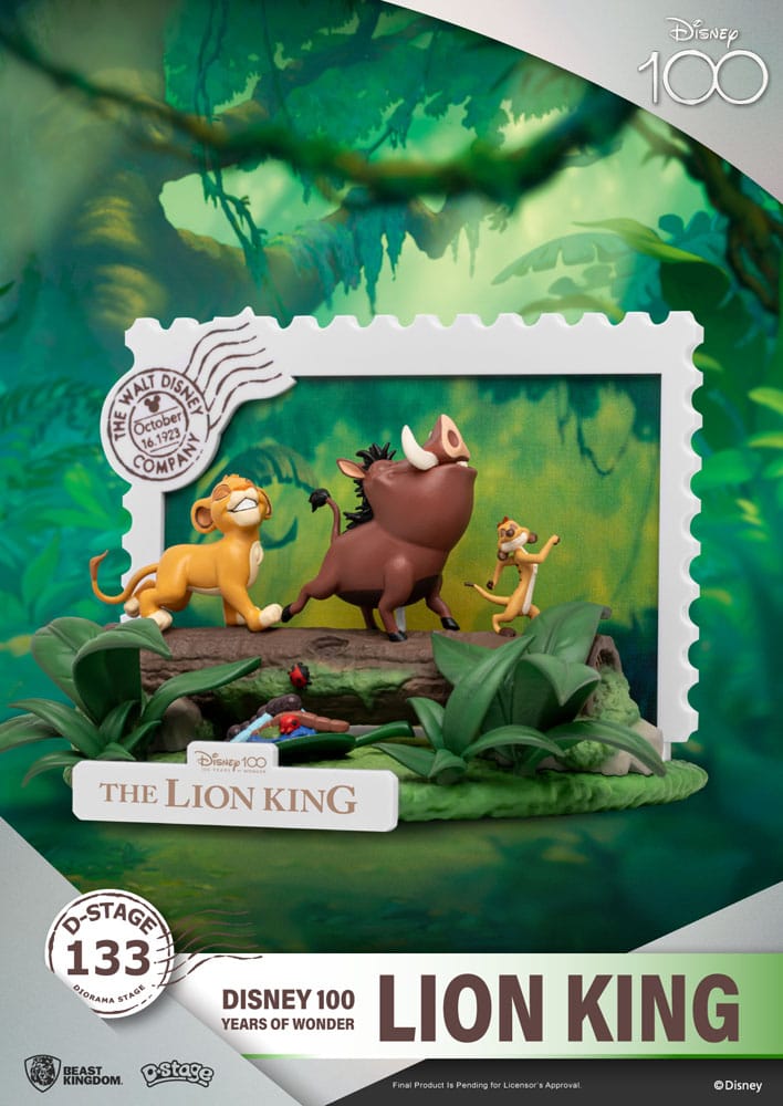 Diorama Disney D-Stage Lion King (Disney 100 Years) côté droit