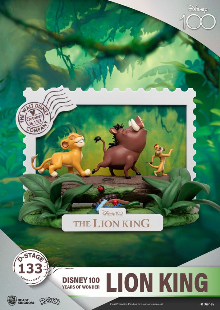 Diorama Disney D-Stage Lion King (Disney 100 Years) face
