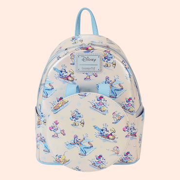 Disney by Loungefly set sac à dos et serre-tête Mickey & Friends 100th Anniversary AOP face