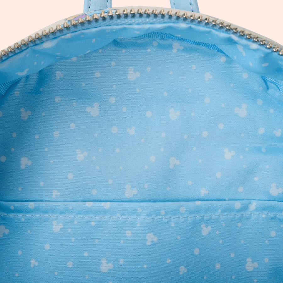 Disney by Loungefly set sac à dos et serre-tête Mickey & Friends 100th Anniversary AOP intérieur