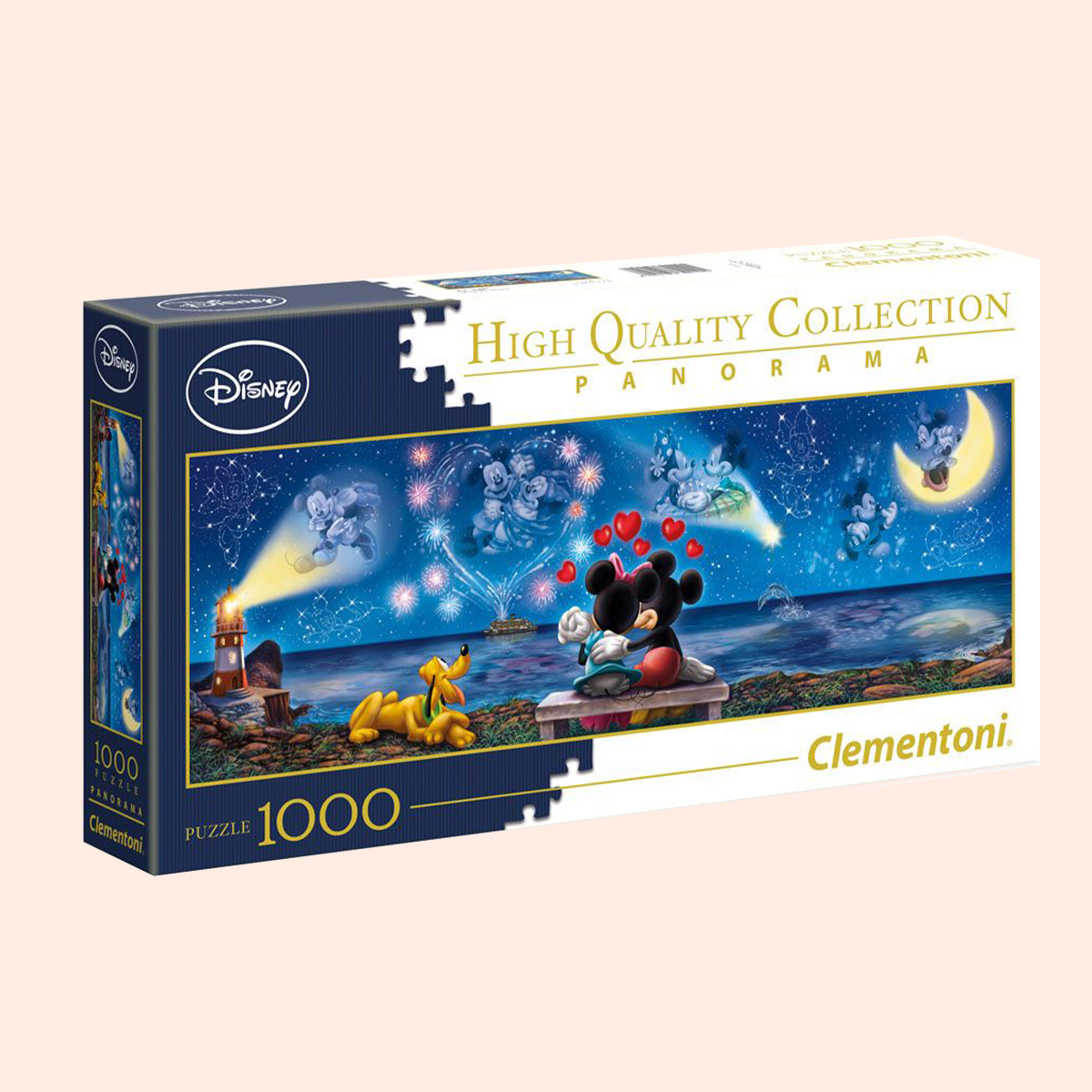 Disney Panorama puzzle Mickey & Minnie (1000 pièces) - Boite
