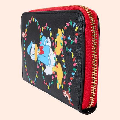 Disney by Loungefly Porte-monnaie Donald Wrapped in Lights côté