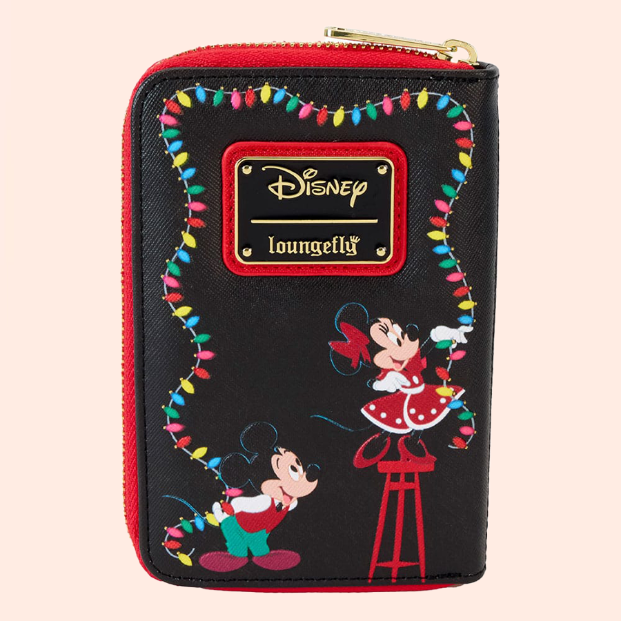 Disney by Loungefly Porte-monnaie Donald Wrapped in Lights face