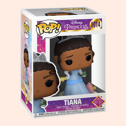 Figurine POP! Disney Tiana 9 cm – Ultimate Princess boite fenêtre