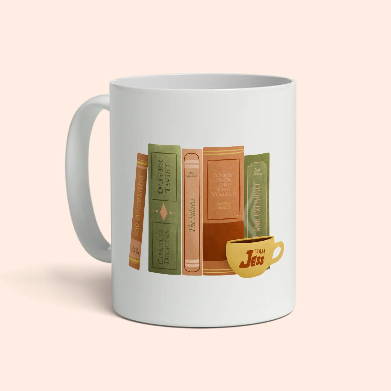 Mug Gilmore Girls Team Jess