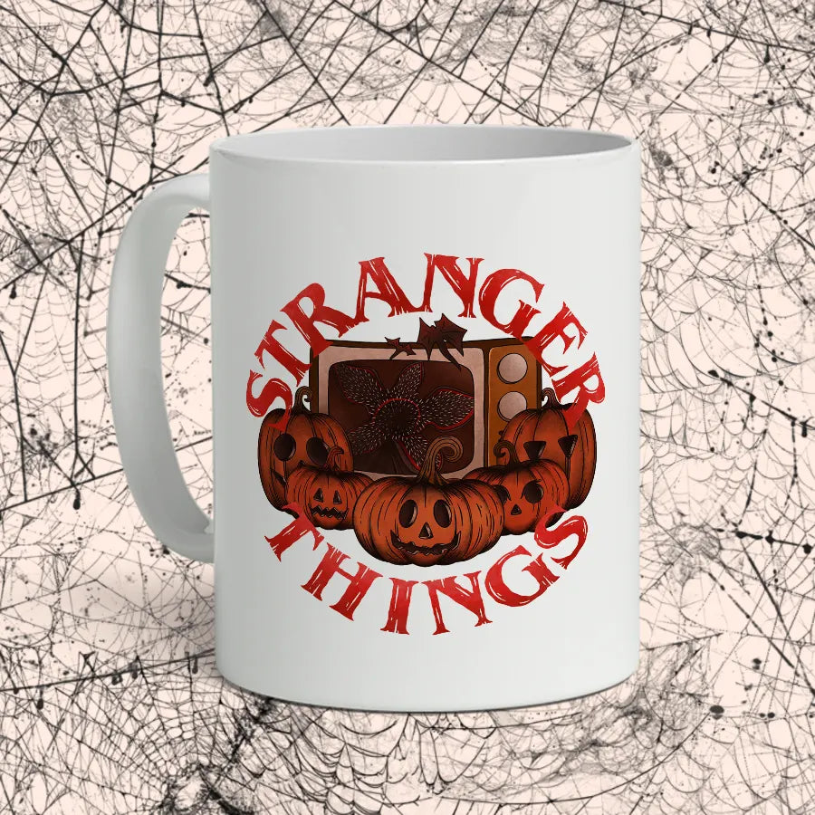 Stranger Things Pumpkin Mug