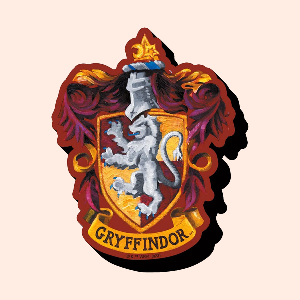 Harry Potter Gryffindor Crest Funky Chunky Magnet