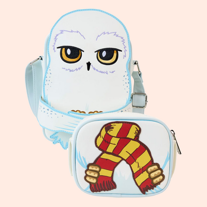 Harry Potter by Loungefly sac a bandouliere Hedwig Crossbuddies écharpe