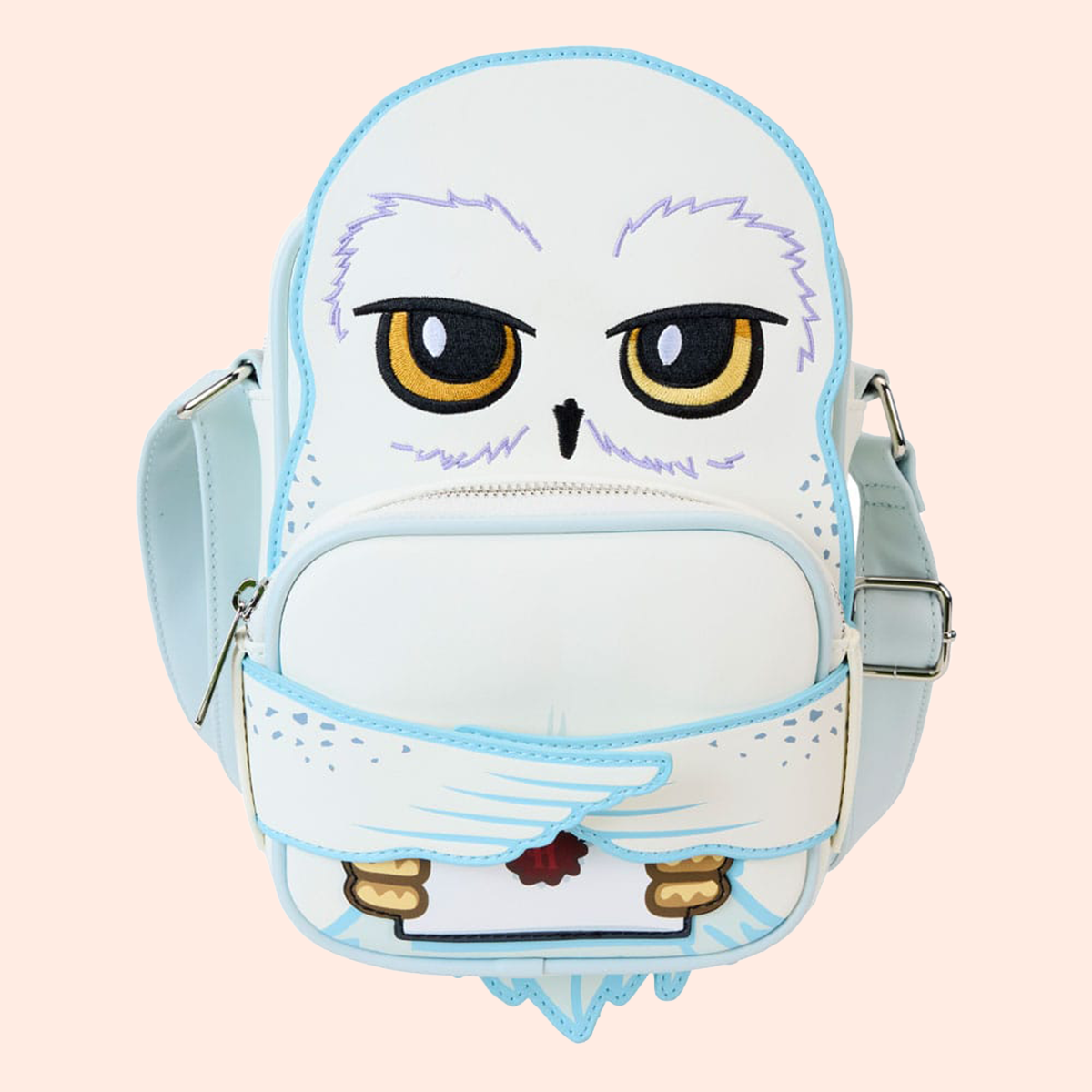 Harry Potter by Loungefly sac a bandouliere Hedwig Crossbuddies fermé