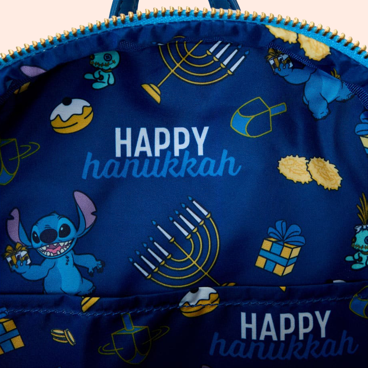 Lilo & Stitch by Loungefly sac à dos Mini Menorah Stitch intérieur