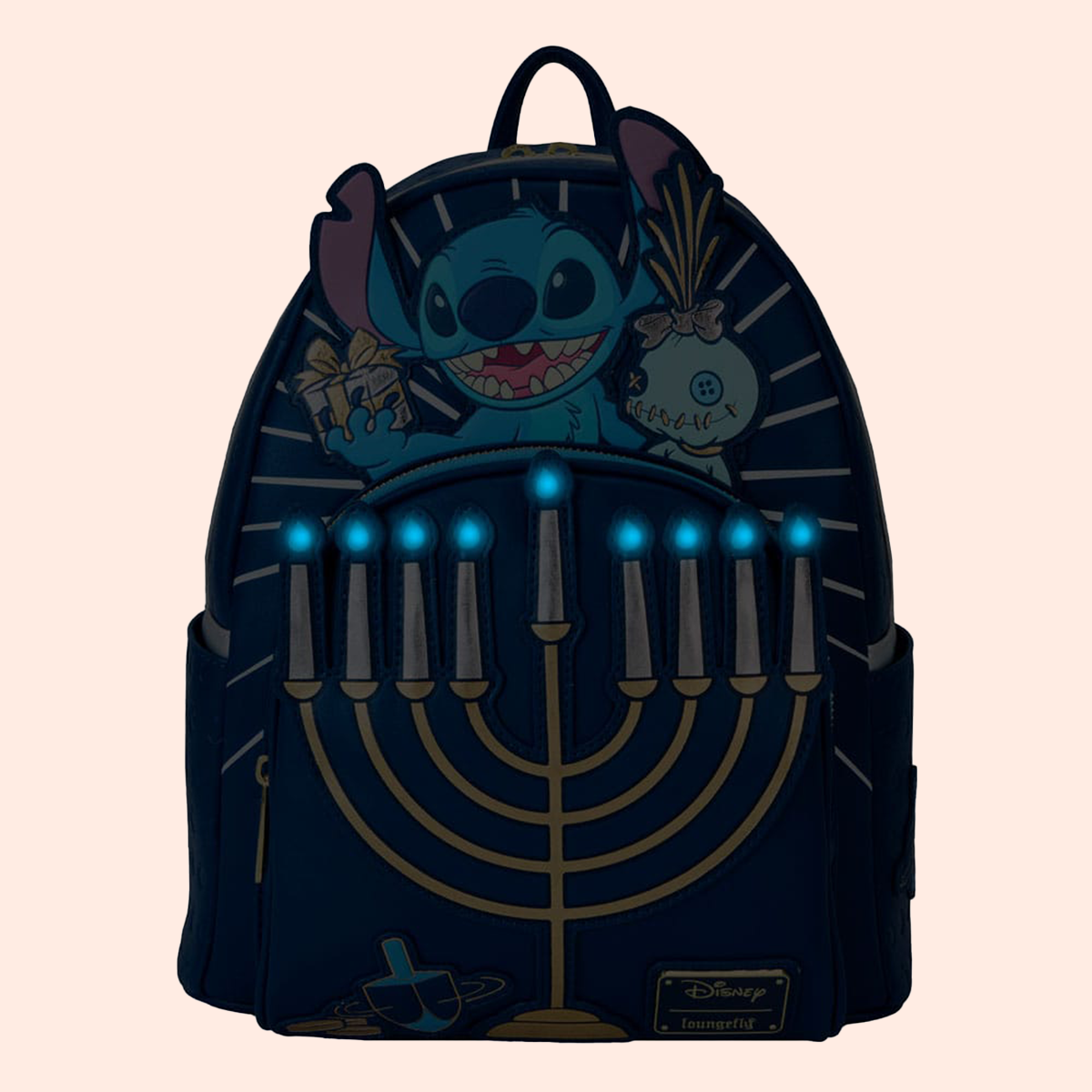Lilo & Stitch by Loungefly sac à dos Mini Menorah Stitch