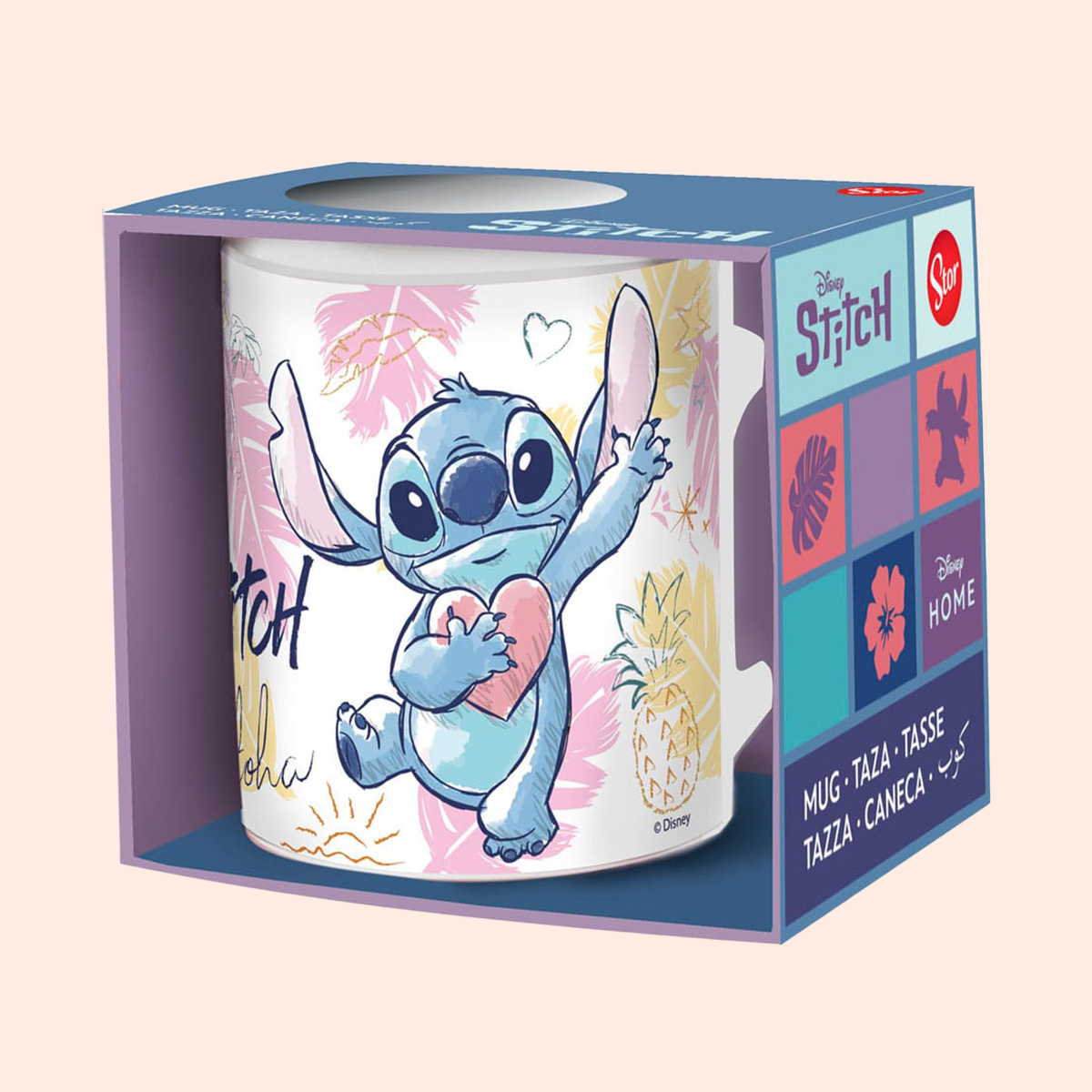 Lilo & Stitch mug Stitch Aloha 320 ml boite
