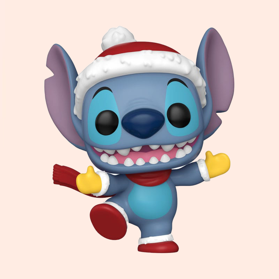 POP! Disney Holiday - Stitch avec Bonnet (9 cm)