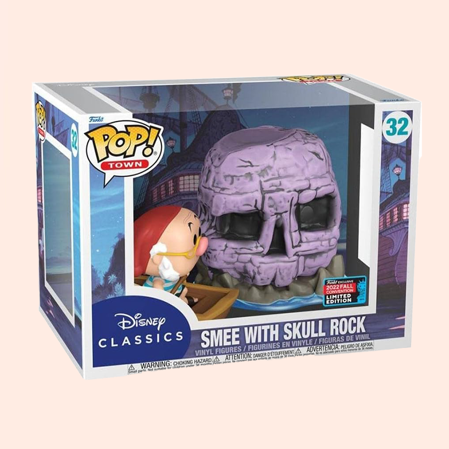 POP! Disney Skull Rock avec Smee – Peter Pan boite fenêtre