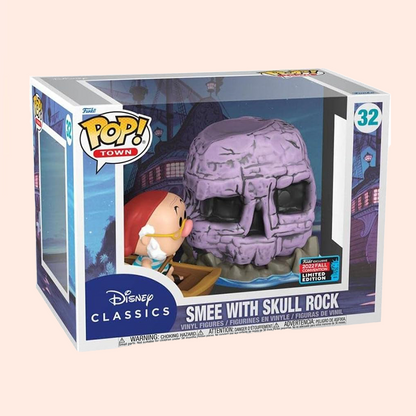 POP! Disney Skull Rock avec Smee – Peter Pan boite fenêtre
