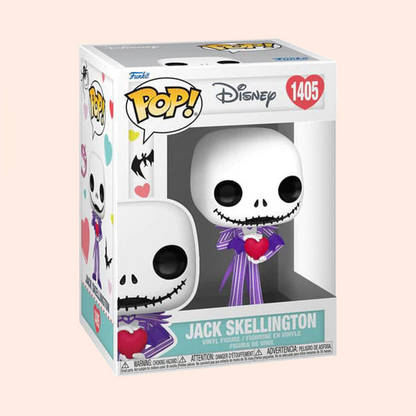 POP! Disney Valentines - L’Étrange Noël de Mr. Jack boite fenêtre