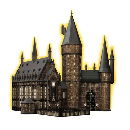 Puzzle 3D Harry Potter - Poudlard avec LED (643 pièces) chateau