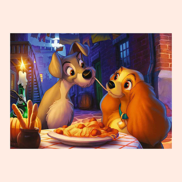 Puzzle La Belle et le Clochard – 1000 pièces