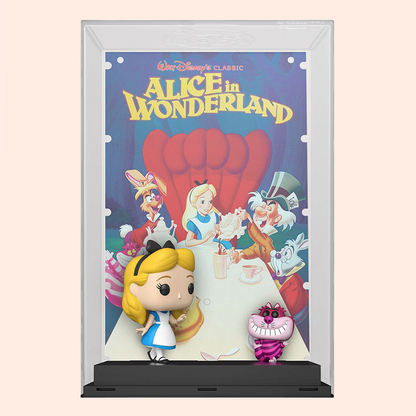 Set POP! Disney 100e Anniversaire Alice in Wonderland – Poster et Figurine 9cm face