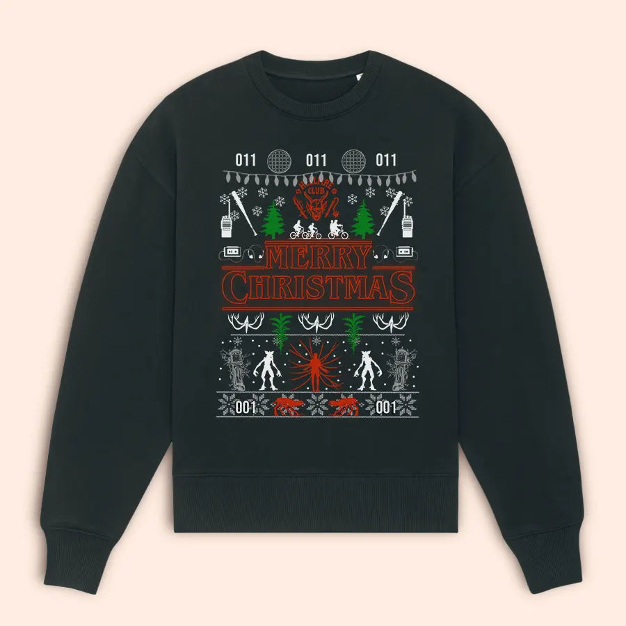 Sweat Christmas Logo - Stranger Things