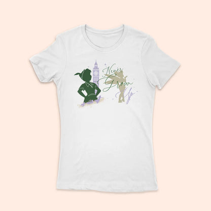 T-Shirt Never Grow Up - Peter Pan