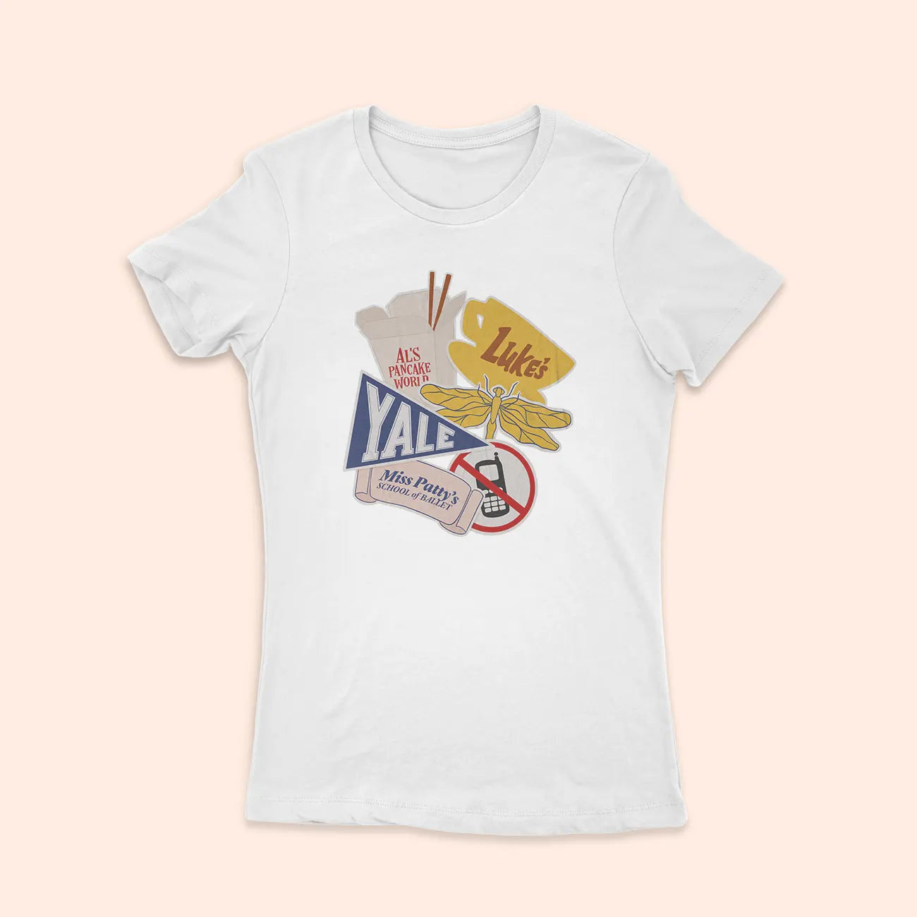 T-Shirt femme Stickers Gilmore Girls