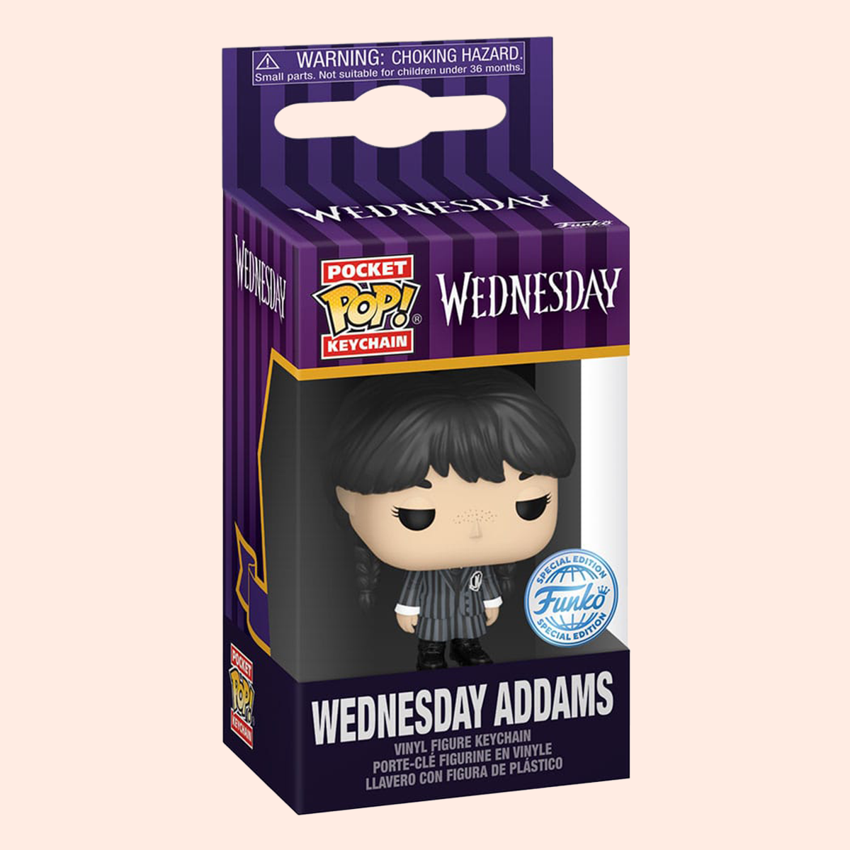 Wednesday porte-clés Pocket POP! 4cm