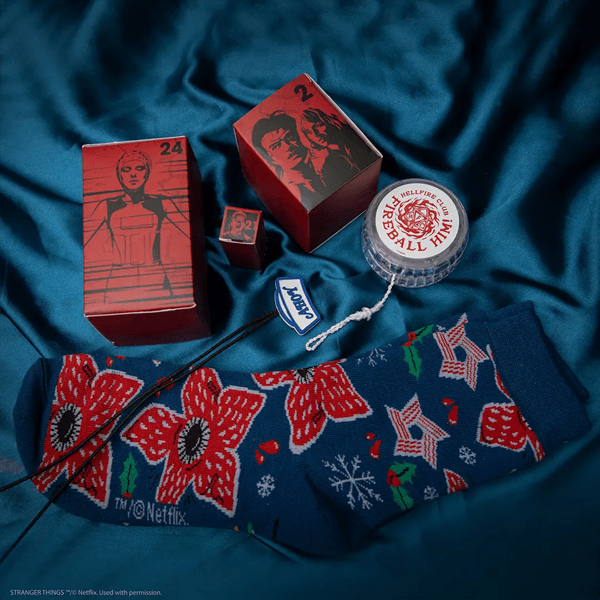 Stranger Things 2024 advent calendar contents