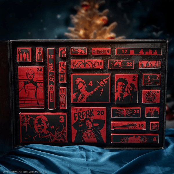 Stranger Things 2024 Deluxe advent calendar boxes