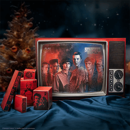 Stranger Things deluxe 2024 advent calendar and gift boxes