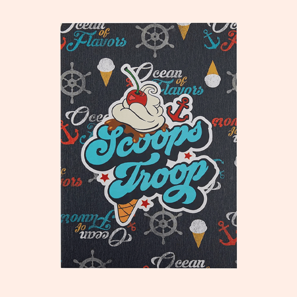 Scoops Ahoy softcover booklet - Stranger Things (cover)