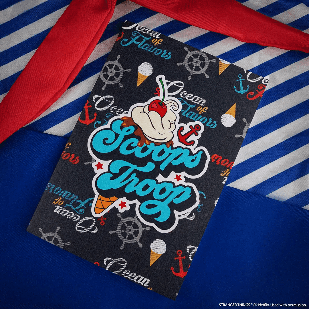 Photo Scoops Ahoy notebook - Stranger Things (cover)