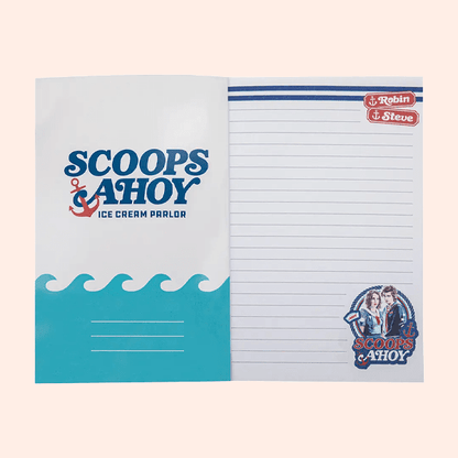 Intérieur carnet souple Scoops Ahoy - Stranger Things