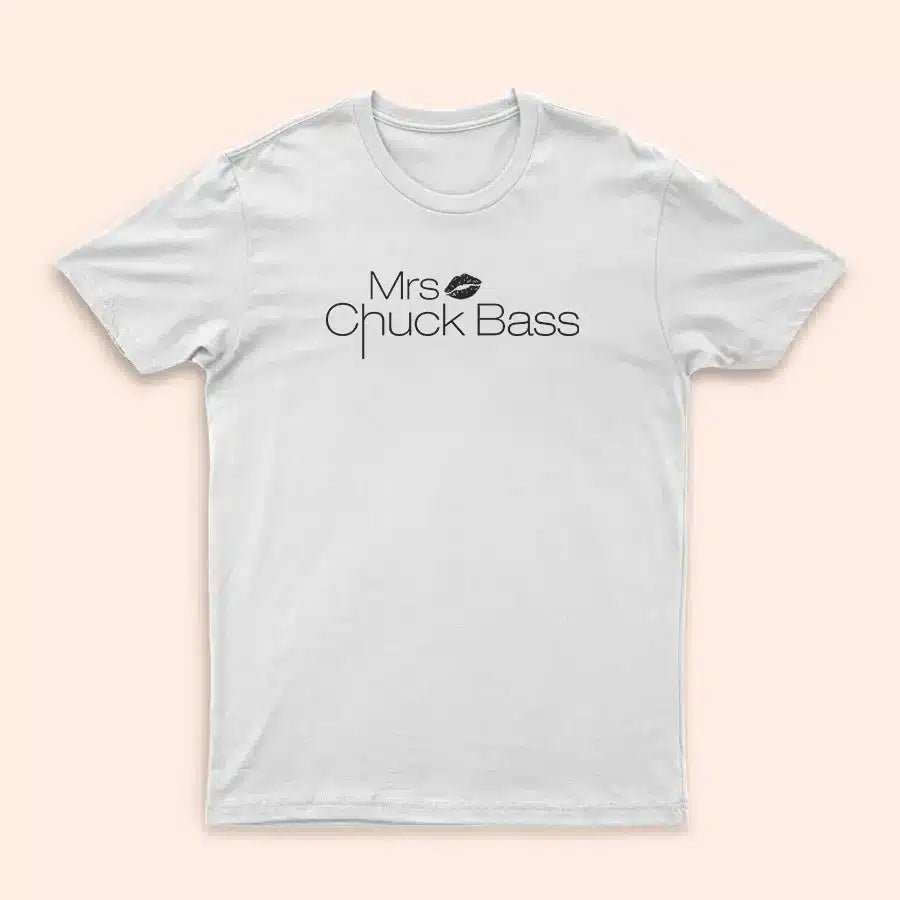 T-Shirt blanc "Mrs Chuck Bass"