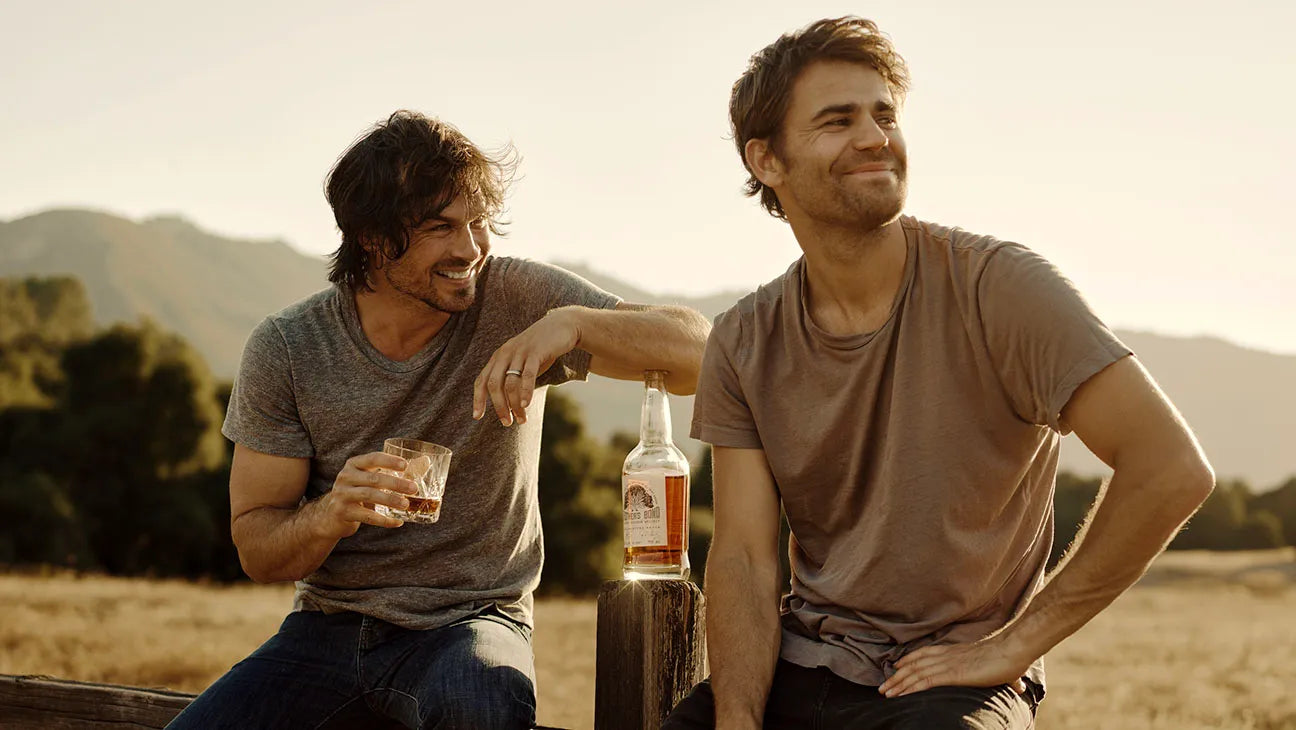 Ian Somerhalder and Paul Wesley's "Brother's Bond" straight bourbon